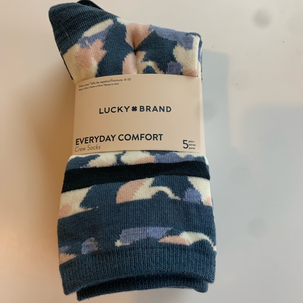 NWT Lucky 🍀 Brand Socks